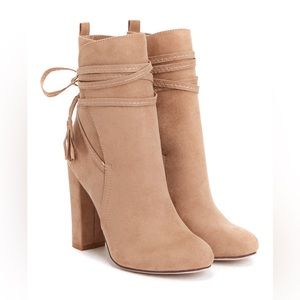 Malina Tan Heeled Boots